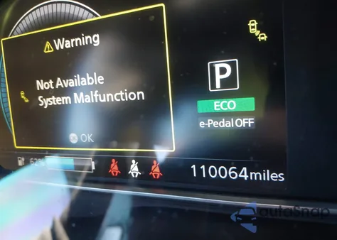 2023 Nissan Leaf S 40 Kwh z USA, uszkodzony, nr VIN 1N4AZ1BV5PC556618